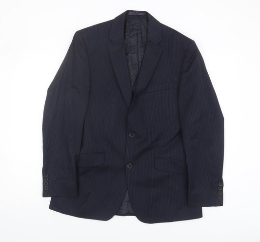 Mens UK Size 38 Jasper Conran Regular Blue Suit Jacket