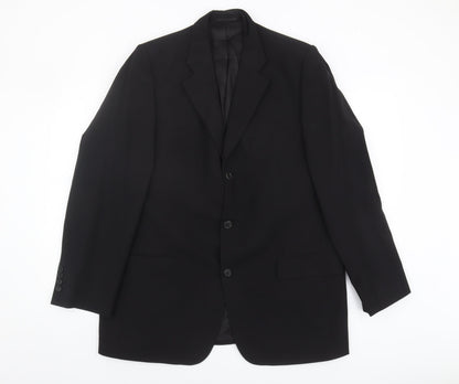 Mens UK Size 42 Magee Regular Black Suit Jacket