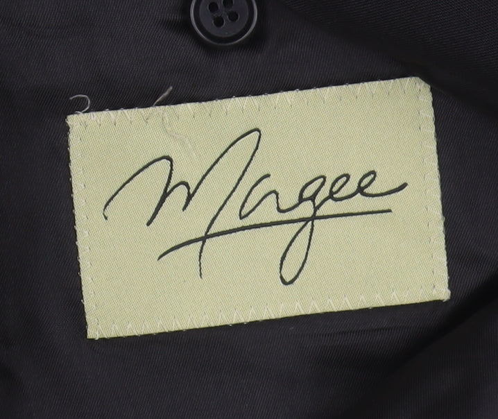 Mens UK Size 42 Magee Regular Black Suit Jacket