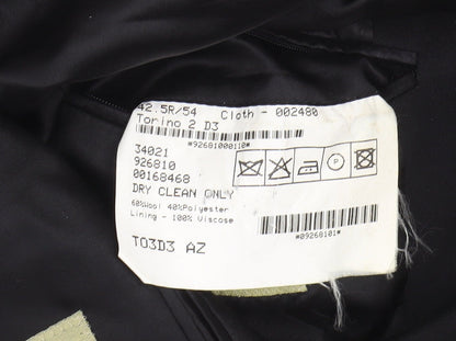 Mens UK Size 42 Magee Regular Black Suit Jacket