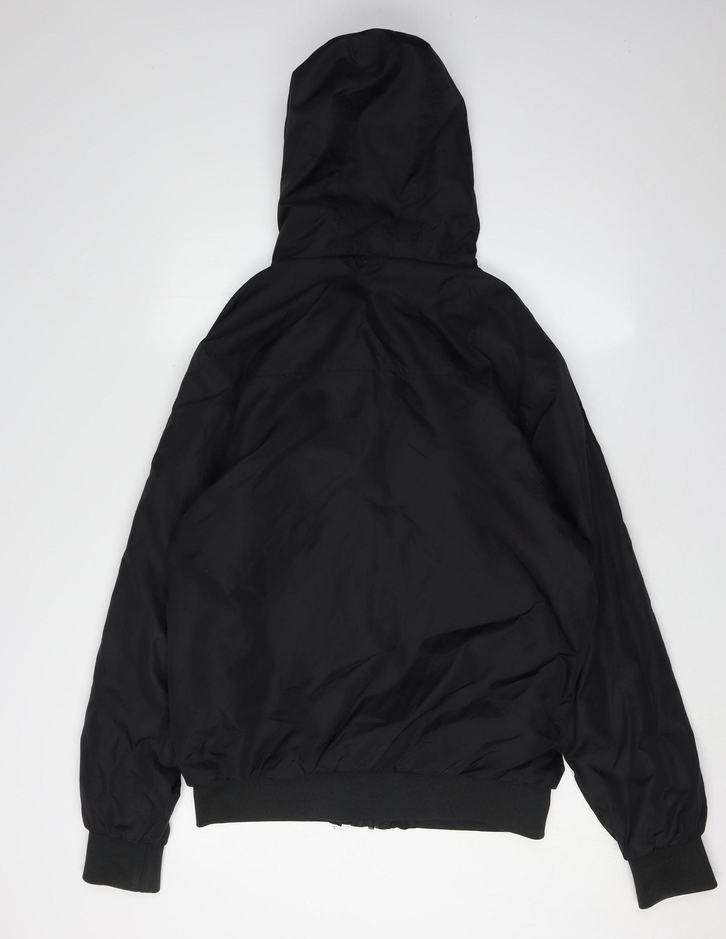 Mens UK Size S ellesse Black Windbreaker Coat