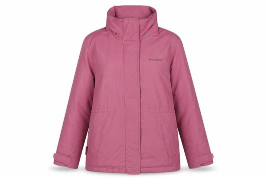 Womens UK Size 14 Outdoor Essentials Pink Parka Coat