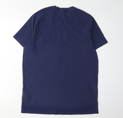 Mens UK Size M Boss Blue  T-Shirt