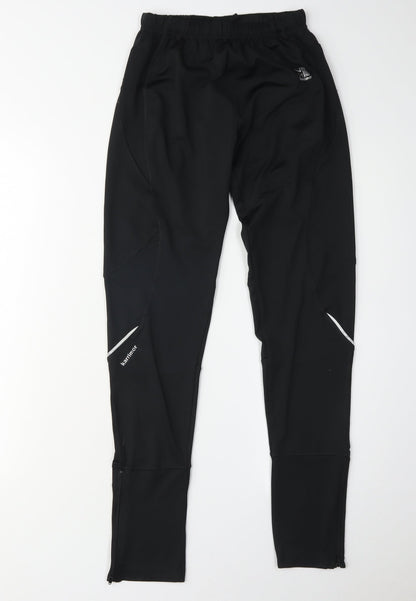 Karrimor Unisex Black Jogger Trousers, Size 10, Quick Dry