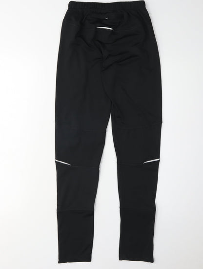 Karrimor Unisex Black Jogger Trousers, Size 10, Quick Dry