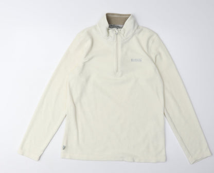 Regatta Women's White Fleece Sweatshirt Size 10