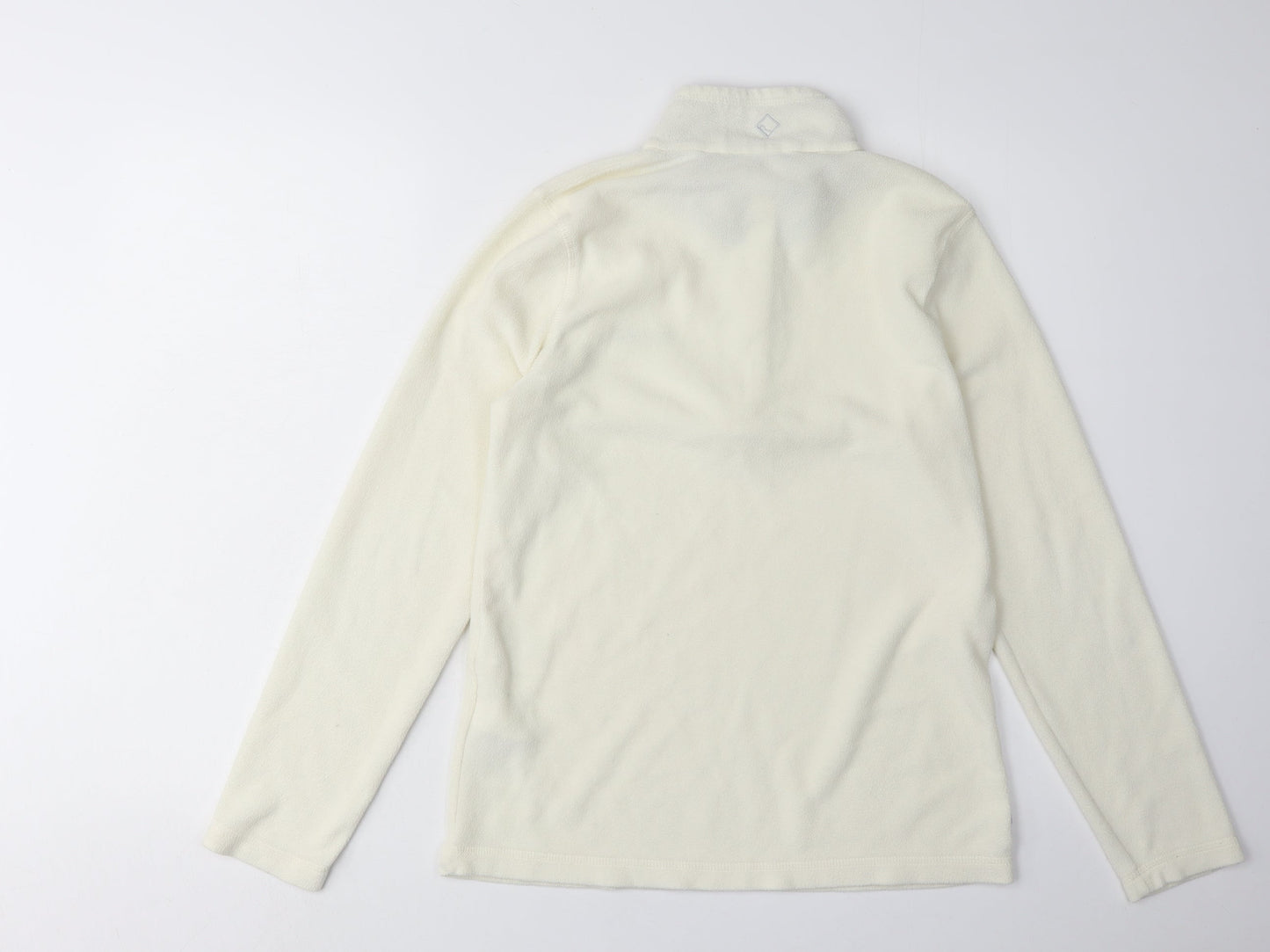 Regatta Women's White Fleece Sweatshirt Size 10