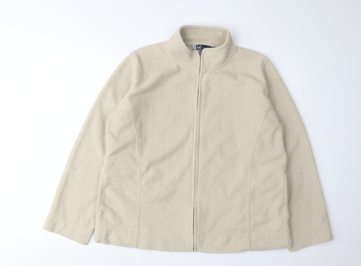 Womens UK Size L Isle Beige Basic Jacket