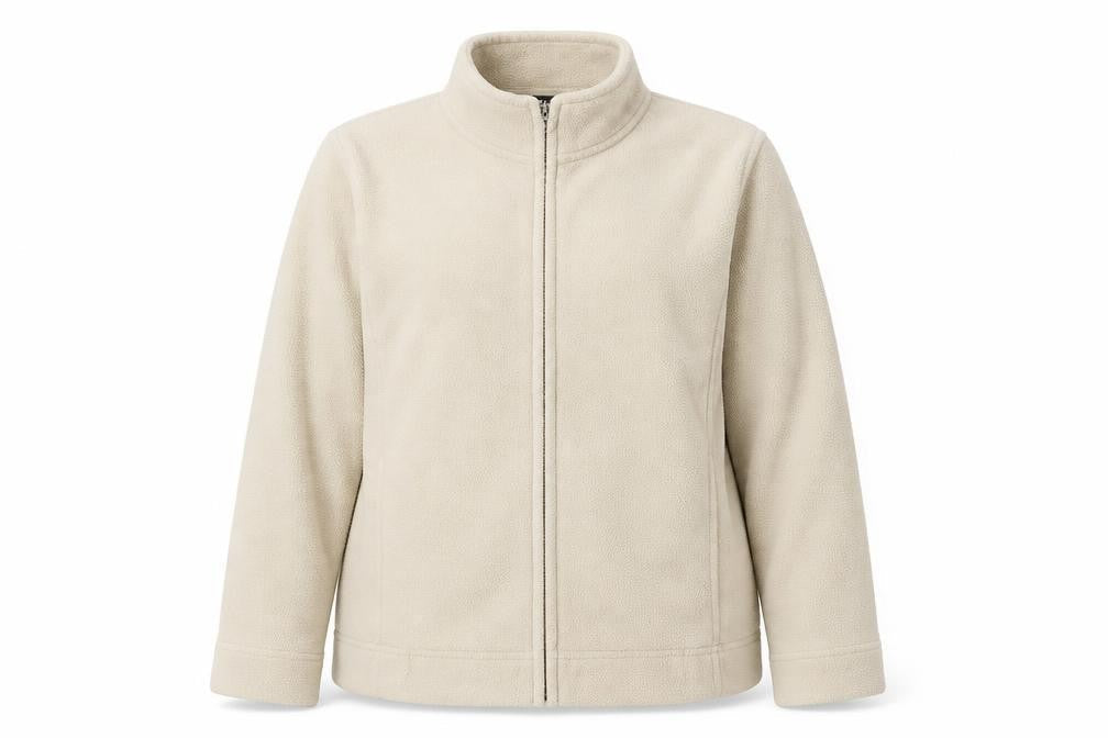 Womens UK Size L Isle Beige Basic Jacket