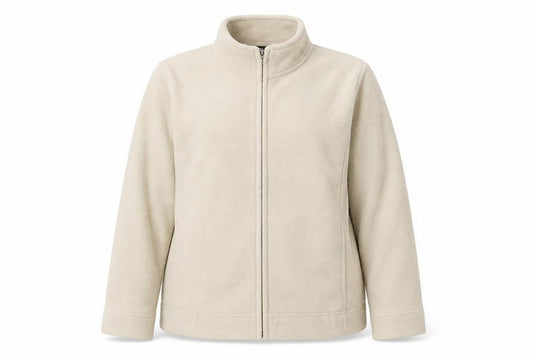 Womens UK Size L Isle Beige Basic Jacket