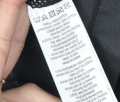 Mens UK Size L French Connection Black Basic Jacket