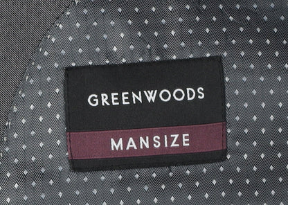 Mens UK Size 54 Greenwoods Regular Grey Suit Jacket