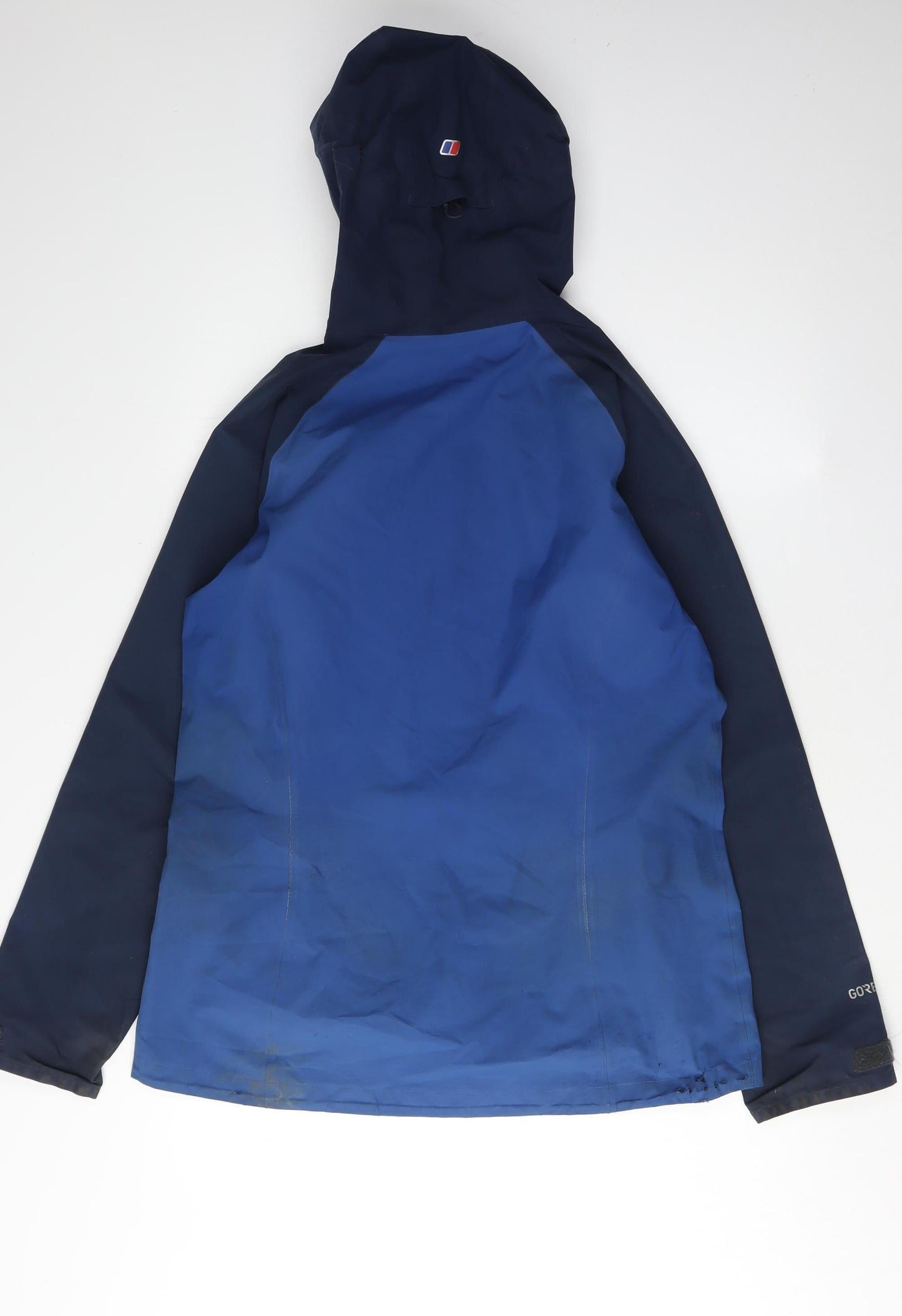 Womens UK Size 14 Berghaus Blue Rain Coat