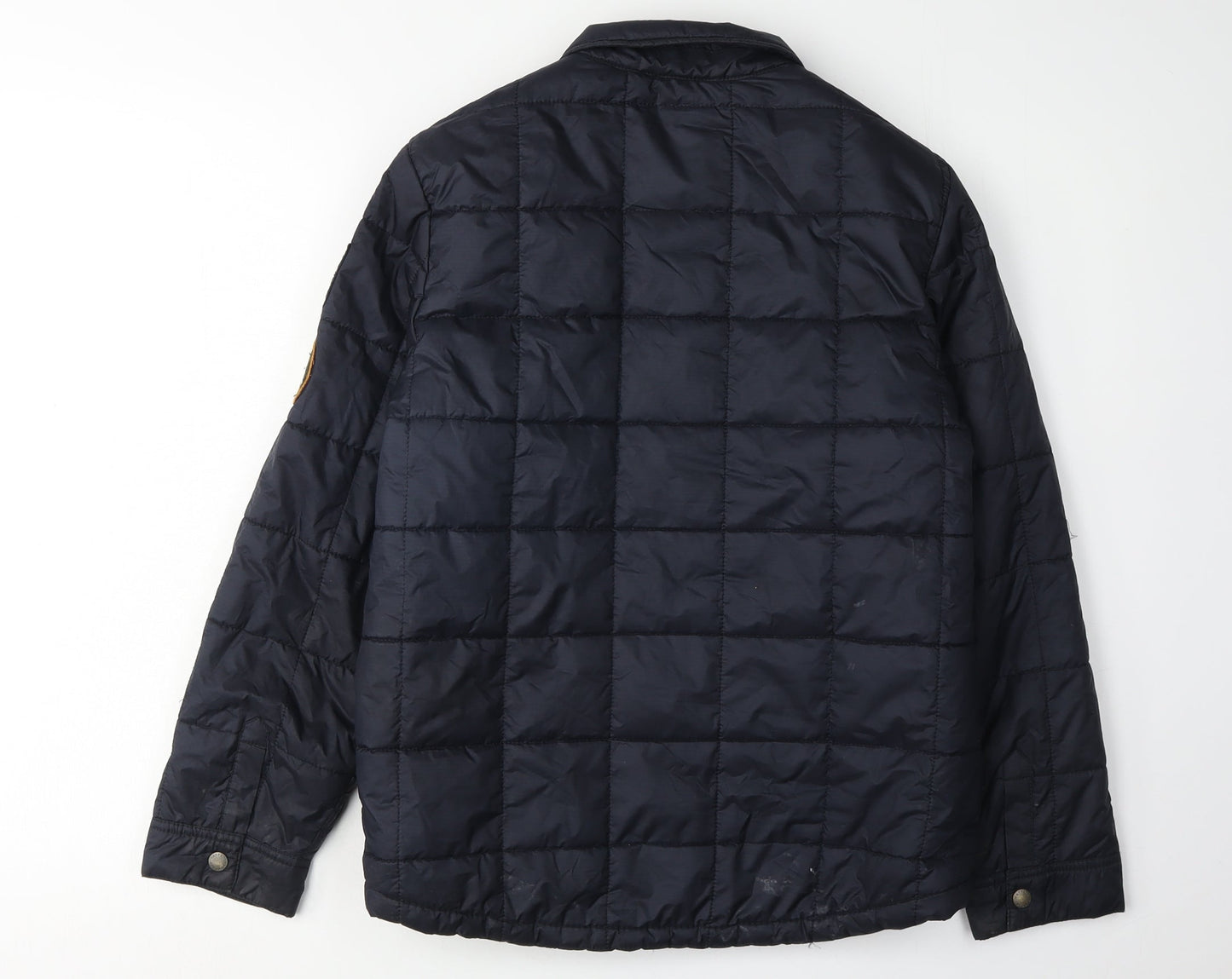 FatFace Boys Blue Puffer Jacket 10-11 Years Lined Lightweight