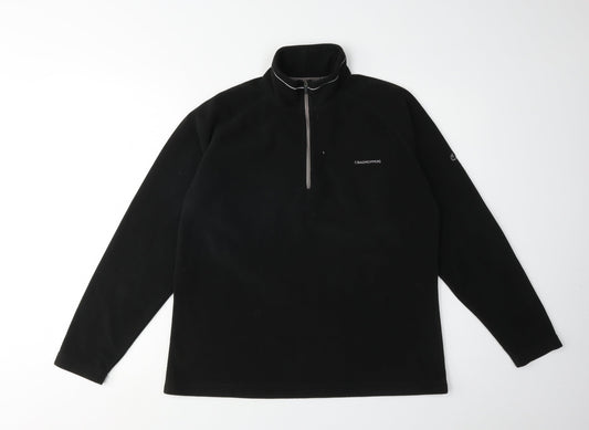 Craghoppers Women's Black Fleece Sweatshirt UK 14