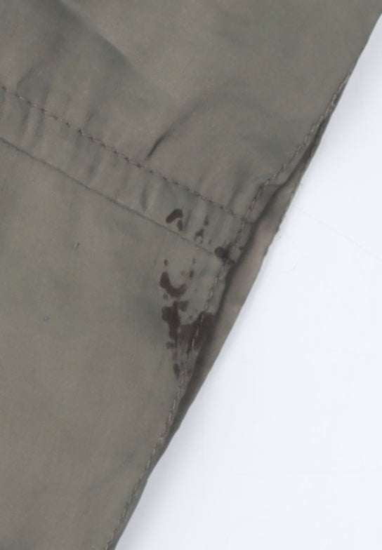 Maine New England Women's Green Military Jacket Size 14