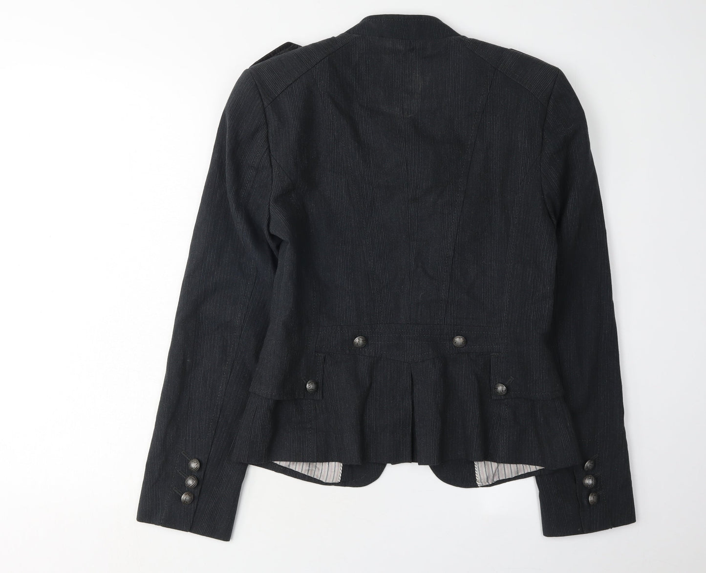 Next Women's Black Blazer Size 10 Long Sleeve