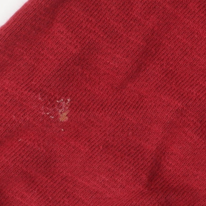 Abercrombie & Fitch Men's Red Hoodie, Size S