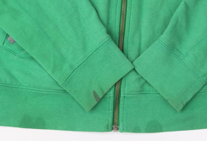 Blurr Men's Green Full Zip Sweatshirt Small