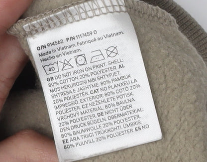 H&M Boys Beige Marvel Sweatshirt 9-10 Years