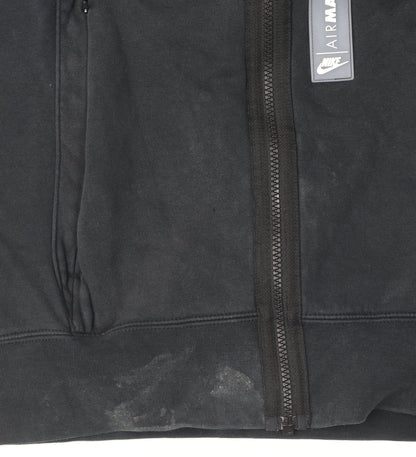Mens UK Size S Nike Black Full Zip Hoodie