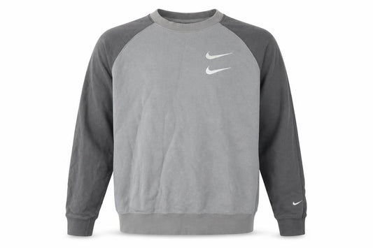 Mens UK Size M Nike Grey Pullover Sweatshirt