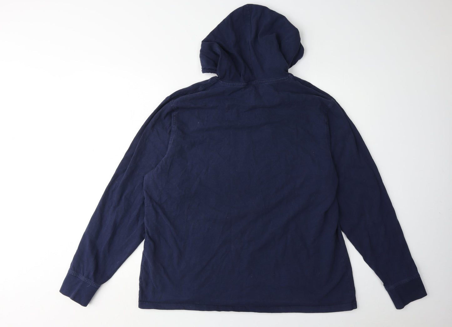 Mens UK Size XL Champion Blue Pullover Hoodie