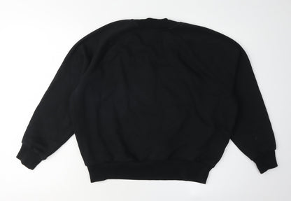 Napapijri Unisex Black Logo Sweatshirt XS