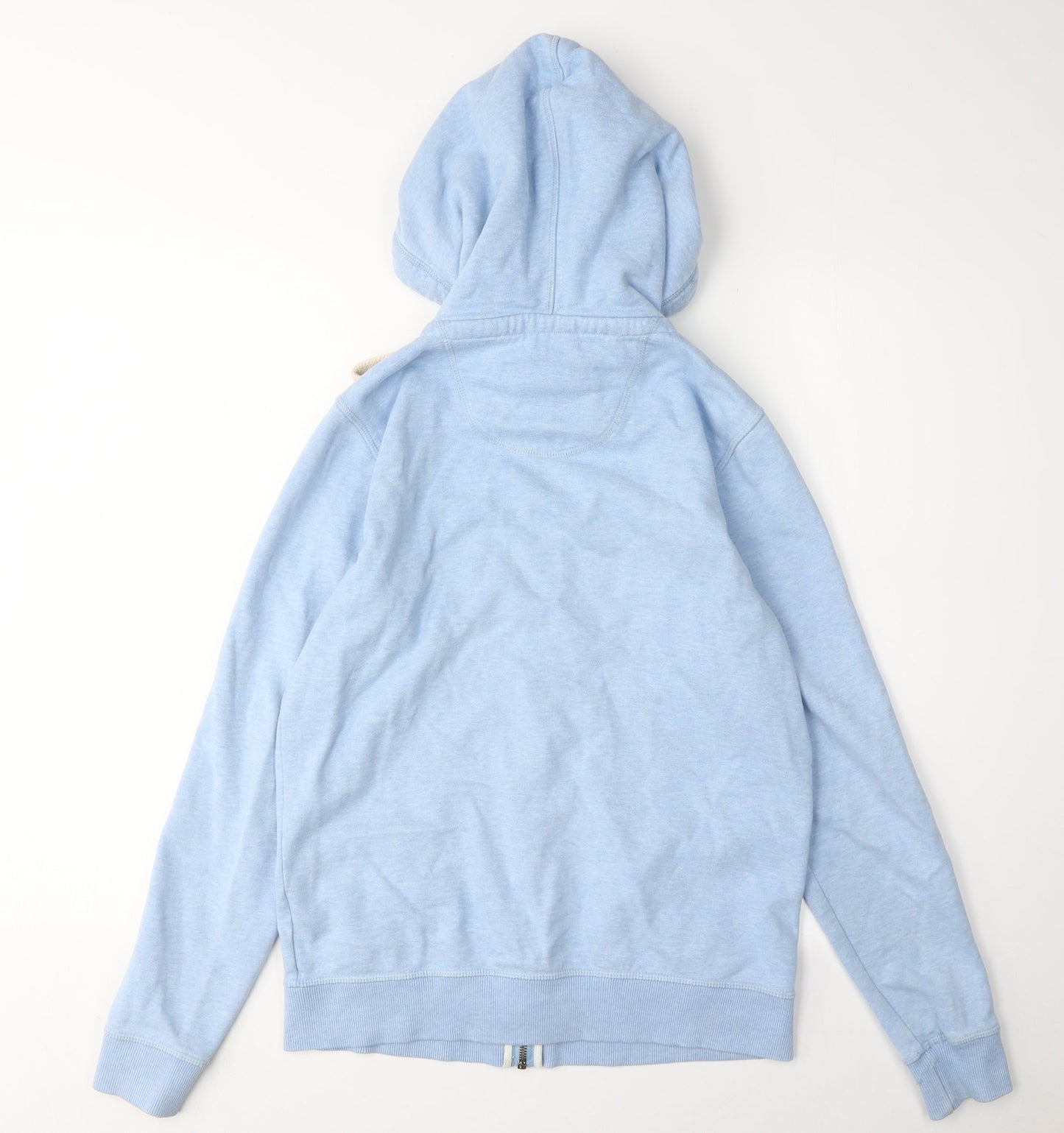 Womens UK Size 8 FatFace Blue Full Zip Hoodie
