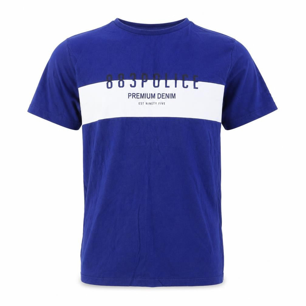 Mens UK Size S 883 Police Blue  T-Shirt