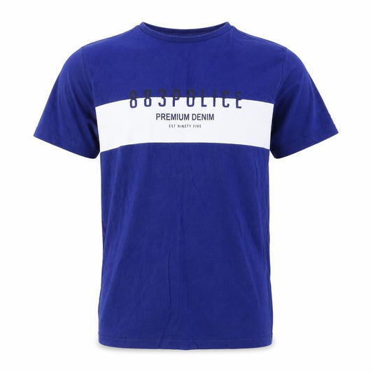 Mens UK Size S 883 Police Blue  T-Shirt