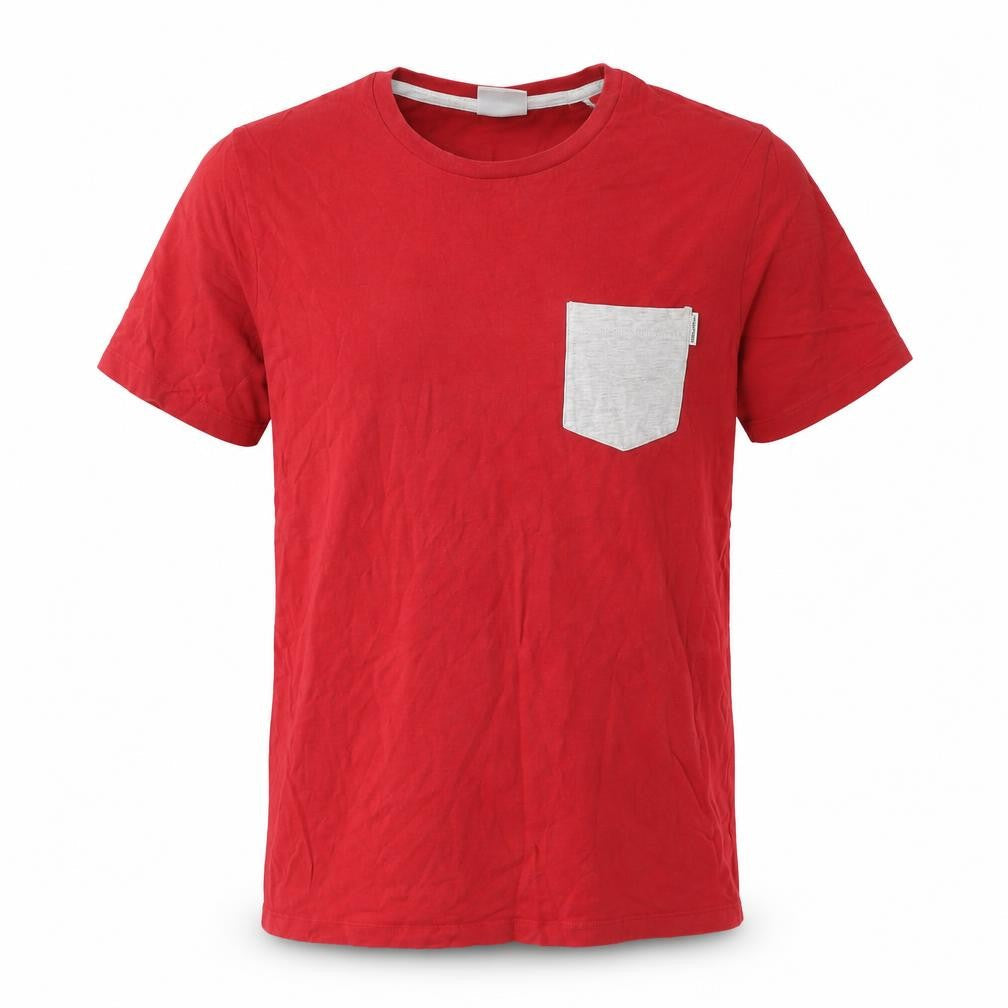 Mens UK Size S JACK & JONES Red  T-Shirt