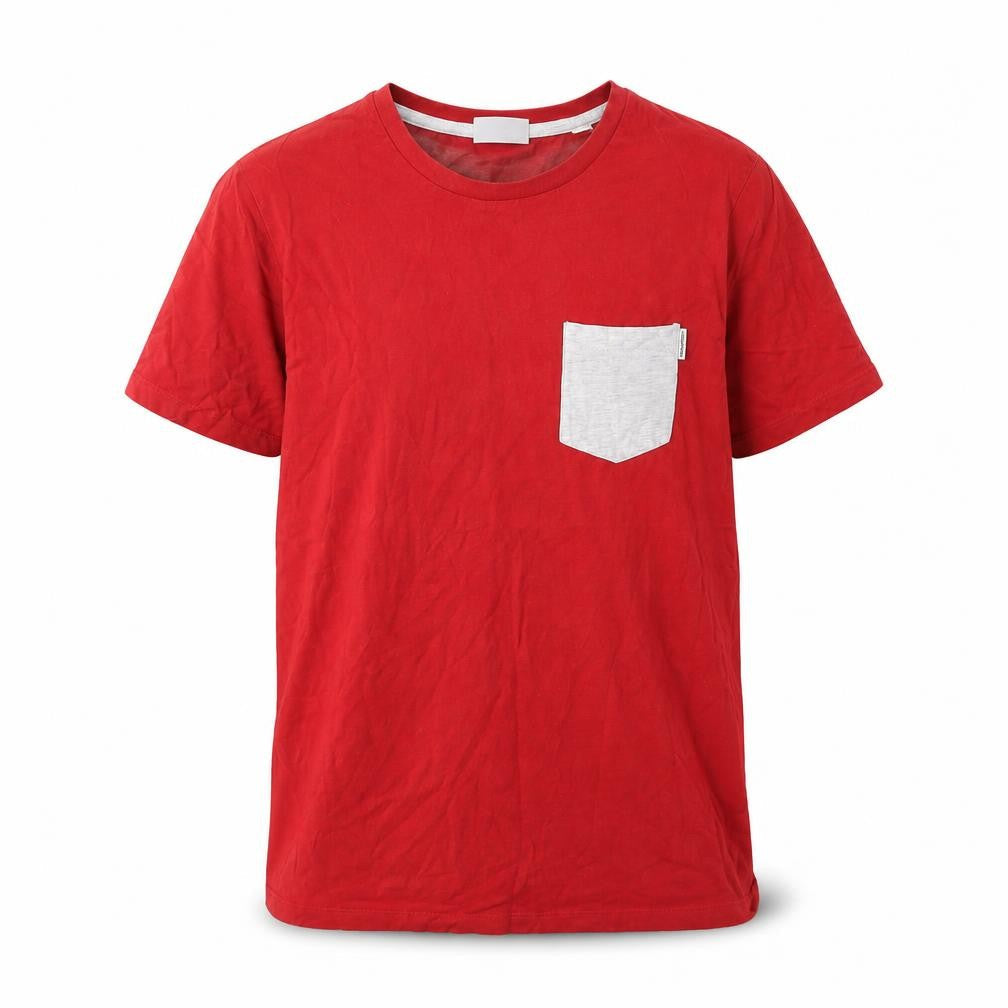 Mens UK Size S JACK & JONES Red  T-Shirt
