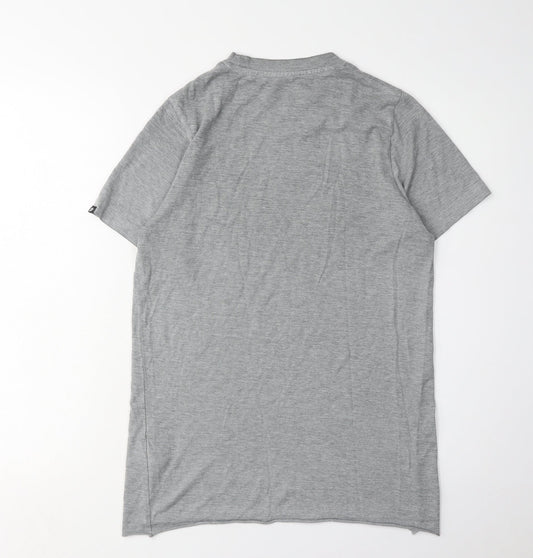 Nike Men's Grey Graphic Print T-Shirt Size S