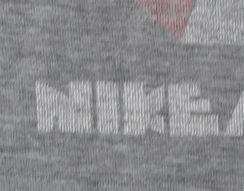 Nike Men's Grey Graphic Print T-Shirt Size S