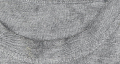 Nike Men's Grey Graphic Print T-Shirt Size S