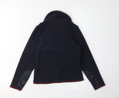 Decathlon Blue Girls Fleece Jacket Age 8 - Warm & Cosy