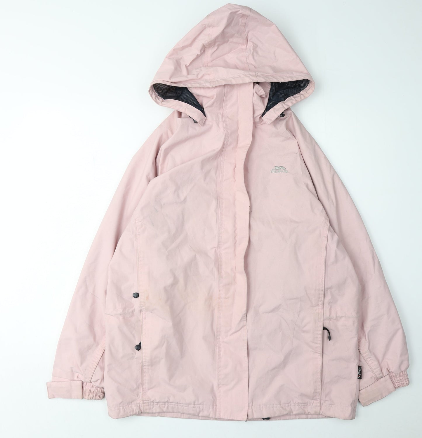 Womens UK Size M Trespass Pink Rain Coat