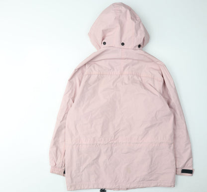 Womens UK Size M Trespass Pink Rain Coat