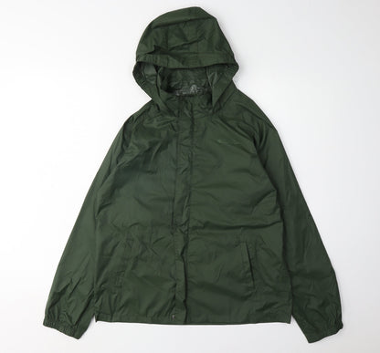 Mountain Warehouse Boys Green Windbreaker Jacket 13 Years