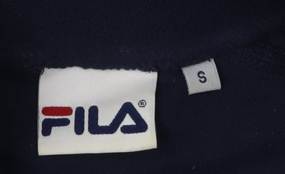FILA Unisex Blue Pullover Sweatshirt, Size S