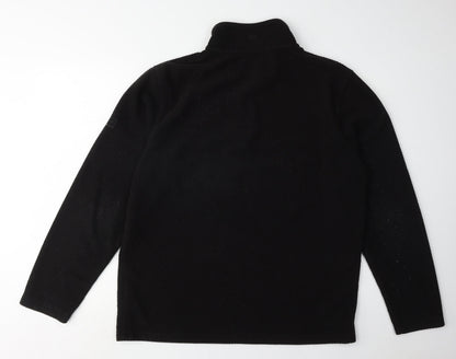Mens UK Size L Regatta Black Full Zip Sweatshirt