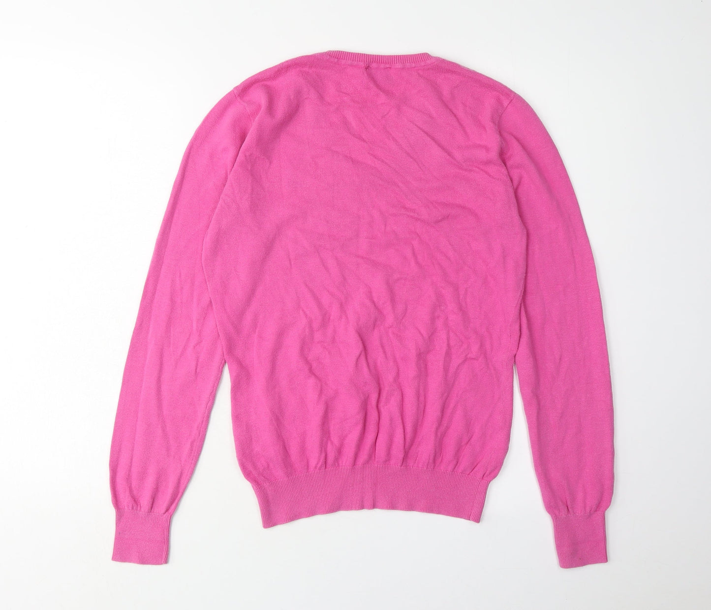 Womens UK Size 12 Kangol Pink Jumper Jumper