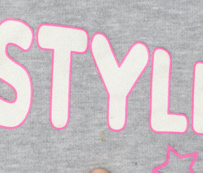 LOL Surprise Girls Grey Hoodie 7-8 Years Pullover with Graphic