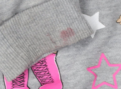 LOL Surprise Girls Grey Hoodie 7-8 Years Pullover with Graphic