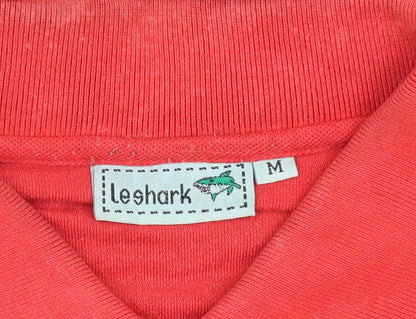 Le Shark Men's Red Polo M Short Sleeve Collared