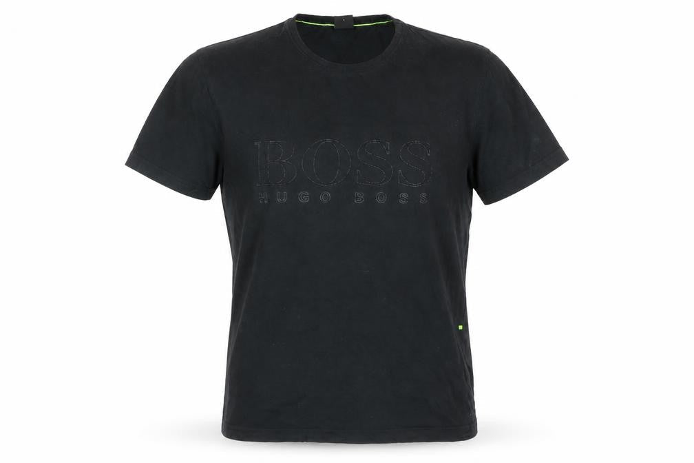 Mens UK Size L HUGO BOSS Black  T-Shirt