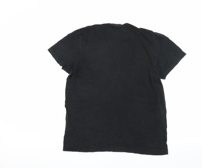 Mens UK Size L HUGO BOSS Black  T-Shirt