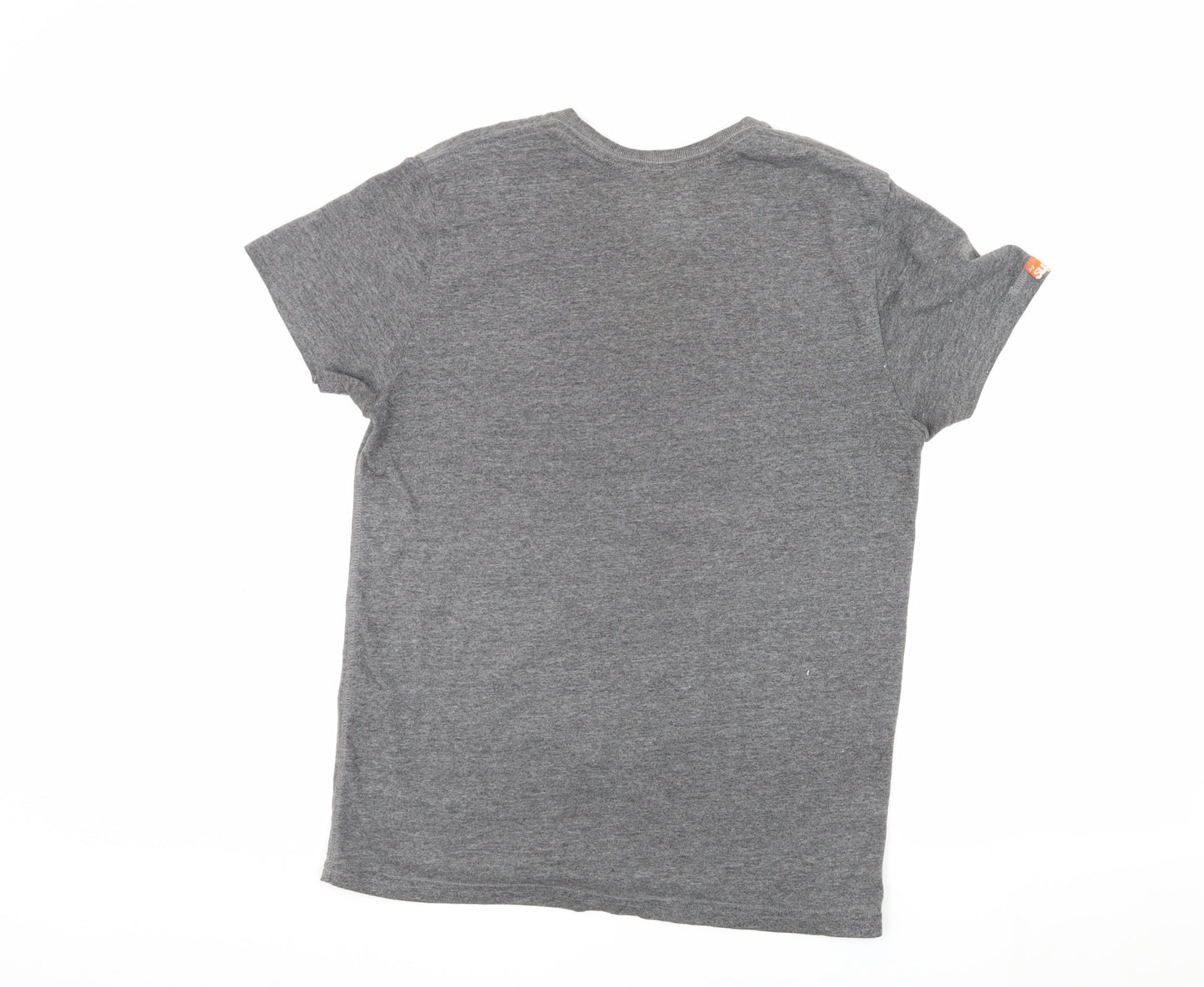 Superdry Men's Grey Graphic Print T-Shirt Medium
