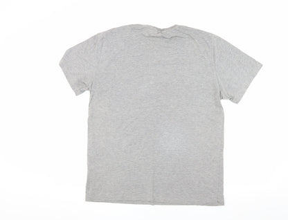 Penguin Men's Grey L Crew Neck T-Shirt